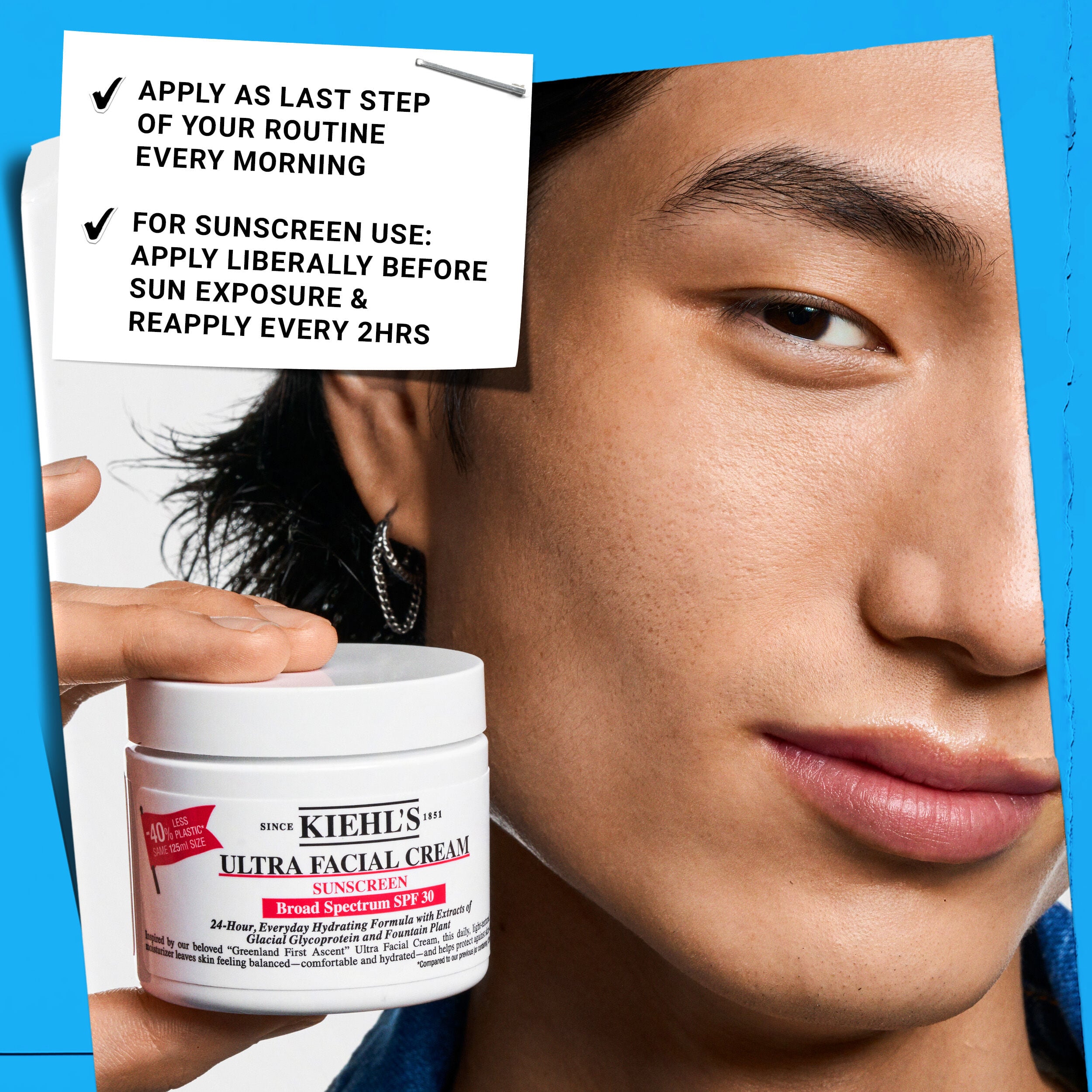 Ultra Facial Cream with Sunscreen SPF 30 - Kiehl's